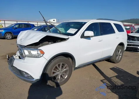 2015 Dodge Durango Limited z USA, uszkodzony, nr VIN 1C4RDJDG1FC695427